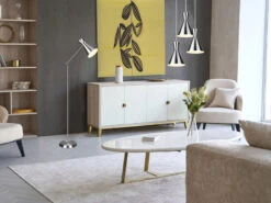 MeineWunschleuchte LED Stehleuchte Gelenk & Fußschalter, Metallschirm In Silber - Höhe 150cm 14 MeineWunschleuchte LED Stehleuchte Gelenk & Fußschalter, Metallschirm In Silber - Höhe 150cm -Licht Welt Geschaft led stehleuchte gelenk fussschalter metallschirm i 6