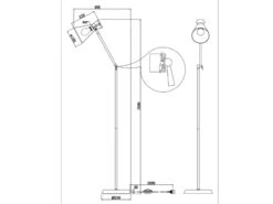 MeineWunschleuchte LED Stehleuchte Gelenk & Fußschalter, Metallschirm In Silber - Höhe 150cm 15 MeineWunschleuchte LED Stehleuchte Gelenk & Fußschalter, Metallschirm In Silber - Höhe 150cm -Licht Welt Geschaft led stehleuchte gelenk fussschalter metallschirm i 7