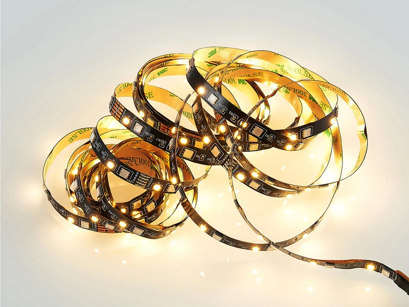 Reality Leuchten LED Streifen GRIP Mit Fernbedienung, RGB Farbwechsel & Dimmer - 5 Meter 2 Reality Leuchten LED Streifen GRIP Mit Fernbedienung, RGB Farbwechsel & Dimmer - 5 Meter – Bild 2