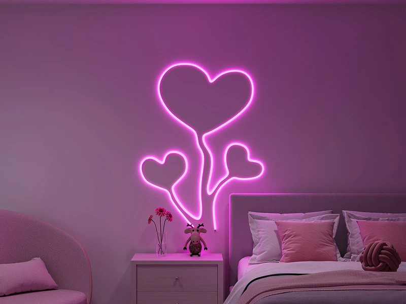 Reality Leuchten LED Streifen NEON Mit Fernbedienung, RGB Farbwechsel & Dimmer - 3 Meter 3 Reality Leuchten LED Streifen NEON Mit Fernbedienung, RGB Farbwechsel & Dimmer - 3 Meter – Bild 3