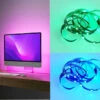 Reality Leuchten LED Streifen SCREEN Mit Fernbedienung, RGB & Sound Control - 120cm