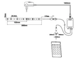 Reality Leuchten LED Stripe Mit Fernbedienung, RGB Farbwechsel & Dimmer - 5 Meter 10 Reality Leuchten LED Stripe Mit Fernbedienung, RGB Farbwechsel & Dimmer - 5 Meter -Licht Welt Geschaft led stripe mit fernbedienung rgb farbwechsel dimme 3