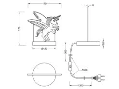 Reality Leuchten LED Tischleuchte KARO Einhorn 3D Optik, Lichtfarbe Einstellbar, Höhe 17cm 10 Reality Leuchten LED Tischleuchte KARO Einhorn 3D Optik, Lichtfarbe Einstellbar, Höhe 17cm -Licht Welt Geschaft led tischleuchte karo einhorn 3d optik lichtfarbe 1 4