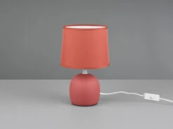 MeineWunschleuchte LED Tischleuchte Keramikfuß & Stoffschirm Orange, Ø16cm Höhe 26cm 11 MeineWunschleuchte LED Tischleuchte Keramikfuß & Stoffschirm Orange, Ø16cm Höhe 26cm -Licht Welt Geschaft led tischleuchte keramikfuss stoffschirm orange 16 3