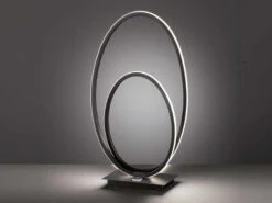 Wofi LED Tischleuchte NIA Mit Touch-Dimmer Schwarz, Höhe 42cm -Licht Welt Geschaft led tischleuchte nia mit touch dimmer schwarz hoeh 2