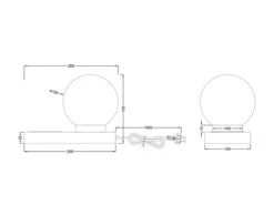 MeineWunschleuchte LED Tischleuchte Schwarz Induktive Ladestation & Touch Glasschirm Weiß 12cm 15 MeineWunschleuchte LED Tischleuchte Schwarz Induktive Ladestation & Touch Glasschirm Weiß 12cm -Licht Welt Geschaft led tischleuchte schwarz induktive ladestation tou 7