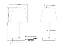 Trio Leuchten LED Tischleuchten 2er SET In Chrom Glänzend Mit Glaslampenschirm In Weiss 11 Trio Leuchten LED Tischleuchten 2er SET In Chrom Glänzend Mit Glaslampenschirm In Weiss -Licht Welt Geschaft led tischleuchten 2er set in chrom glaenzend mit g 4