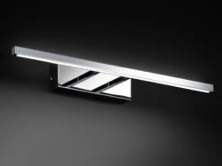 Fischer & Honsel LED Wandleuchte BASSA Chrom, Länge 45,5 Cm