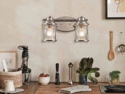 MeineWunschleuchte LED Wandleuchte In Chrom Für Badezimmer & Wohnraum, 2-flammig Breite 36cm 14 MeineWunschleuchte LED Wandleuchte In Chrom Für Badezimmer & Wohnraum, 2-flammig Breite 36cm -Licht Welt Geschaft led wandleuchte in chrom fuer badezimmer wohnraum 1 23