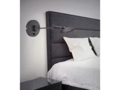 Trio Leuchten LED Wandleuchte KAZAN Schwarz Verstellbar Stufenlos Dimmbar - 55cm -Licht Welt Geschaft led wandleuchte kazan schwarz verstellbar stufenlo 4