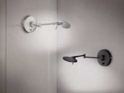 Trio Leuchten LED Wandleuchte KAZAN Schwarz Verstellbar Stufenlos Dimmbar - 55cm -Licht Welt Geschaft led wandleuchte kazan schwarz verstellbar stufenlo 7