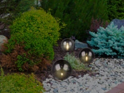 Reality Leuchten Leuchtkugel BOLO Für Den Garten Mit Strom Rauchfarbig, 5m Kabel, Ø 40 Cm 13 Reality Leuchten Leuchtkugel BOLO Für Den Garten Mit Strom Rauchfarbig, 5m Kabel, Ø 40 Cm -Licht Welt Geschaft leuchtkugel bolo fuer den garten mit strom rauchfa 12