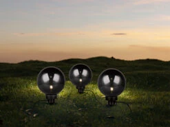 Reality Leuchten Leuchtkugel BOLO Für Den Garten Mit Strom Rauchfarbig, 5m Kabel, Ø 40 Cm 14 Reality Leuchten Leuchtkugel BOLO Für Den Garten Mit Strom Rauchfarbig, 5m Kabel, Ø 40 Cm -Licht Welt Geschaft leuchtkugel bolo fuer den garten mit strom rauchfa 13