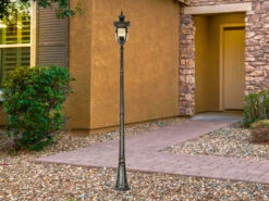 Elstead Lighting Mastleuchte PHILADELPHIA Jugendstil Mit Amberglas, Höhe 237cm -Licht Welt Geschaft mastleuchte philadelphia jugendstil mit amberglas 1 3