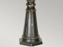 Elstead Lighting Mastleuchte PHILADELPHIA Jugendstil Mit Amberglas, Höhe 237cm -Licht Welt Geschaft mastleuchte philadelphia jugendstil mit amberglas 1 6