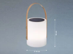 FHL Easy Outdoor Solar Tischleuchte BARI Mit RGB - Beleuchtung Balkon & Garten - 34cm -Licht Welt Geschaft outdoor solar tischleuchte bari mit rgb beleuchtun 2