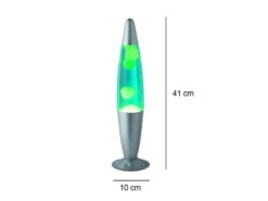 Reality Leuchten Raketen Lavalampe 90er Jahre Lichtsäule In Gelb,blau/Silber, Höhe 41cm Ø10cm 8 Reality Leuchten Raketen Lavalampe 90er Jahre Lichtsäule In Gelb,blau/Silber, Höhe 41cm Ø10cm -Licht Welt Geschaft raketen lavalampe 90er jahre lichtsaeule in gelbbl 2