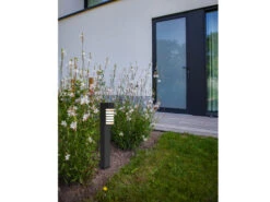 Lutec Retro Wegeleuchte FULTON ALU Schwarz, IP54, E27 -Smart Fähig- Höhe 75cm -Licht Welt Geschaft retro wegeleuchte fulton alu schwarz ip54 e27 smar 5