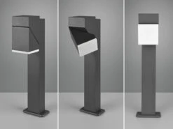 Trio Leuchten Schwenkbare LED Außen Wegeleuchte AVON Höhe 50cm, Anthrazit 11 Trio Leuchten Schwenkbare LED Außen Wegeleuchte AVON Höhe 50cm, Anthrazit -Licht Welt Geschaft schwenkbare led aussen wegeleuchte avon hoehe 50cm 4