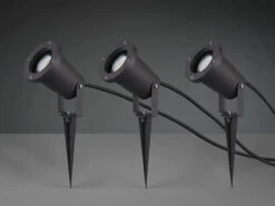 Trio Leuchten Schwenkbarer LED Garten Baumstrahler 3er Set Mit Erdspieß & 5m Anschlußkabel 13 Trio Leuchten Schwenkbarer LED Garten Baumstrahler 3er Set Mit Erdspieß & 5m Anschlußkabel -Licht Welt Geschaft schwenkbarer led garten baumstrahler 3er set mit e 5