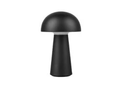 MeineWunschleuchte SET Outdoor Akku LED Tischleuchten Touch Dimmer, Schwarz Höhe 21cm -Licht Welt Geschaft set outdoor akku led tischleuchten touch dimmer sc 7