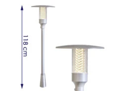 Konstsmide Silberne Wegeleuchte NOVA Mit Reflektorgitter, GU10, Aluminium, IP44 6 Konstsmide Silberne Wegeleuchte NOVA Mit Reflektorgitter, GU10, Aluminium, IP44 -Licht Welt Geschaft silberne wegeleuchte nova mit reflektorgitter gu10 2