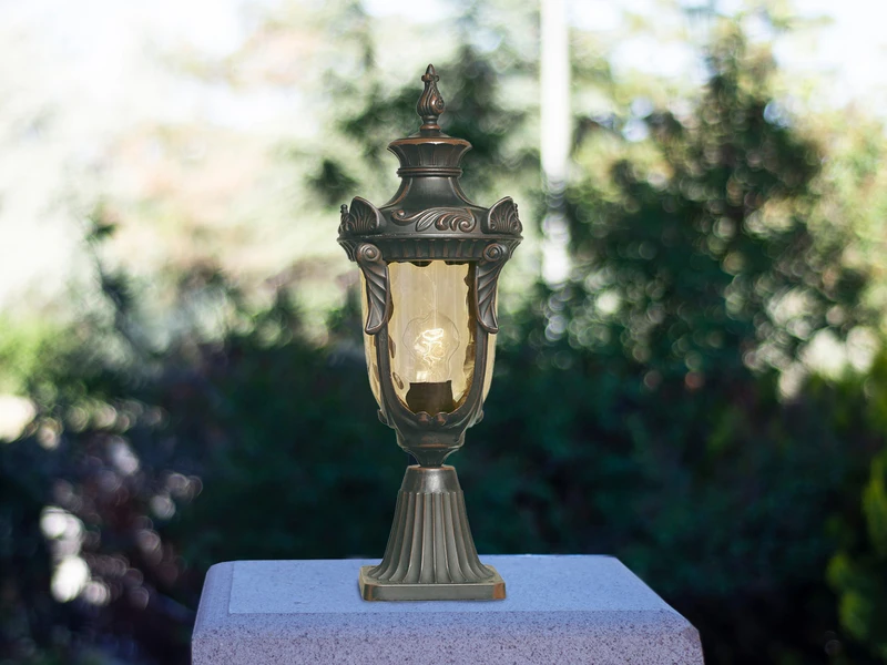 Licht Welt Geschaft -Licht Welt Geschaft sockel laterne philadelphia jugendstil mit ambergl