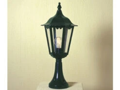 Konstsmide Sockelleuchte FIRENZE Landhausstil, Aluminium Grün, Höhe 55cm -Licht Welt Geschaft sockelleuchte firenze landhausstil aluminium gruen 2