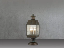 HINKLEY Sockelleuchte NANTUCKET Im Antiken Landhausstil, Höhe 57cm -Licht Welt Geschaft sockelleuchte nantucket im antiken landhausstil ho 2