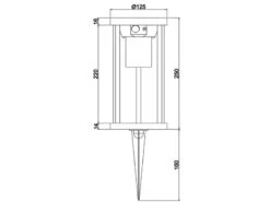 MeineWunschleuchte Solar Außen Sockelleuchte 2er SET Mit Bewegungsmelder & Dauerlicht, Höhe 25cm -Licht Welt Geschaft solar aussen sockelleuchte 2er set mit bewegungsme 8