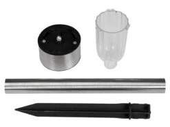 Perel Solar Außenleuchten 8er Set, Ø 4,7 Cm, Edelstahl Mit Kunststoff -Licht Welt Geschaft solar aussenleuchten 8er set 47 cm edelstahl mit k 2