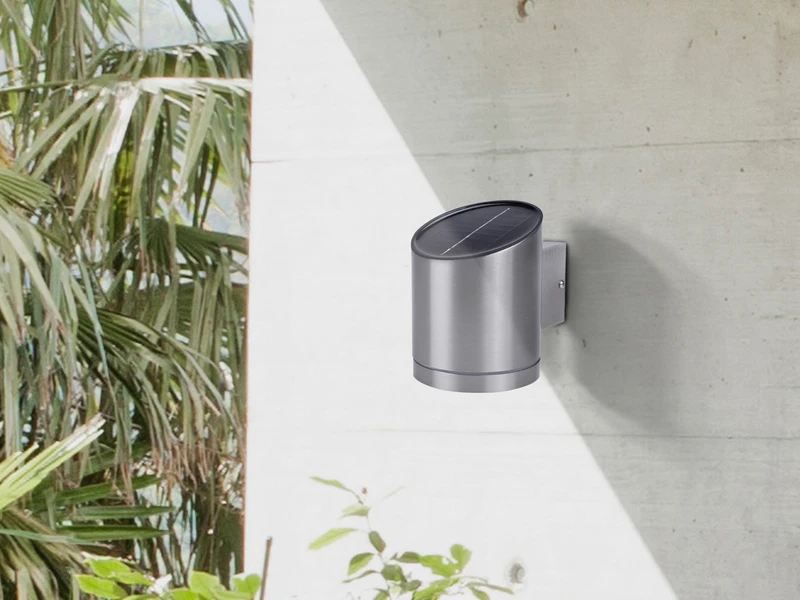 Smartwares Solar Außenwandleuchte Aus Edelstahl, Höhe 12cm Mit Dämmerungssensor 7 Smartwares Solar Außenwandleuchte Aus Edelstahl, Höhe 12cm Mit Dämmerungssensor – Bild 7