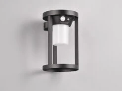 Trio Leuchten Solar Außenwandleuchte CARMO Mit Bewegungsmelder & Dauerlicht, H. 20cm -Licht Welt Geschaft solar aussenwandleuchte carmo mit bewegungsmelder 1 5