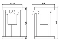 Trio Leuchten Solar Außenwandleuchte CARMO Mit Bewegungsmelder & Dauerlicht, H. 20cm -Licht Welt Geschaft solar aussenwandleuchte carmo mit bewegungsmelder 1 8