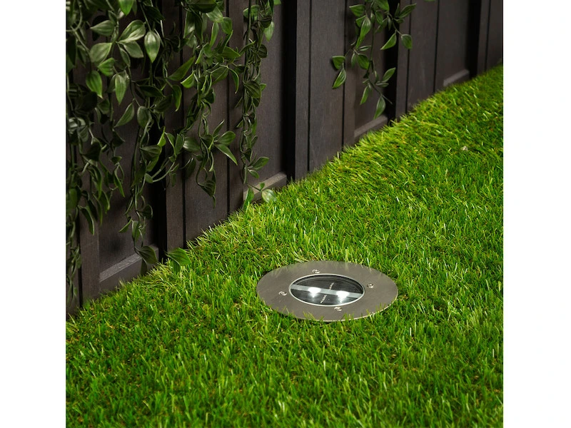 Ranex Solar LED Bodeneinbaustrahler 6er SET Für Außen, Edelstahl Rund Ø14cm IP67 9 Ranex Solar LED Bodeneinbaustrahler 6er SET Für Außen, Edelstahl Rund Ø14cm IP67 – Bild 9