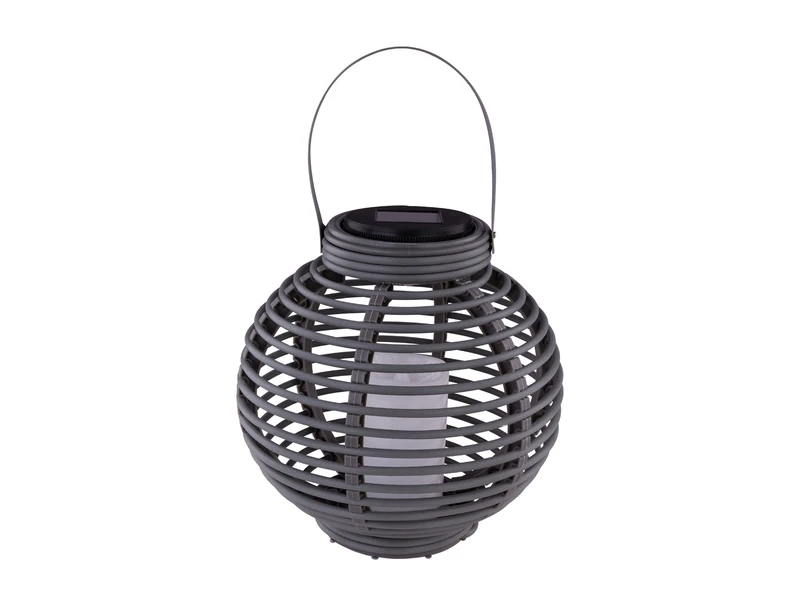 MeineWunschleuchte Solarlaterne 2er SET Mit LED Kerze & Rattanoptik Hängend Oder Stehend, Höhe 23cm 10 MeineWunschleuchte Solarlaterne 2er SET Mit LED Kerze & Rattanoptik Hängend Oder Stehend, Höhe 23cm – Bild 10