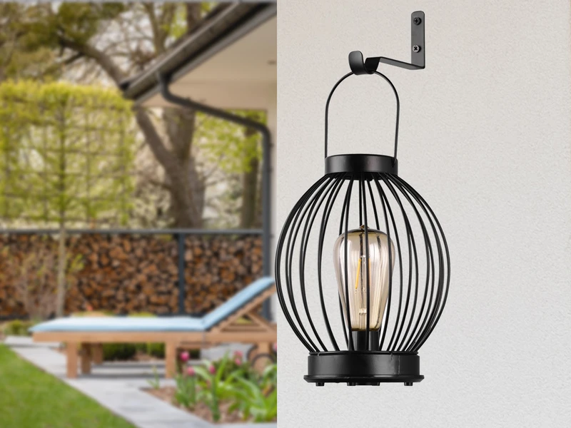 Reality Leuchten Solarlaterne MERIDA Metall Gitterkugel Hängend Oder Stehend, Höhe 31cm 8 Reality Leuchten Solarlaterne MERIDA Metall Gitterkugel Hängend Oder Stehend, Höhe 31cm – Bild 8