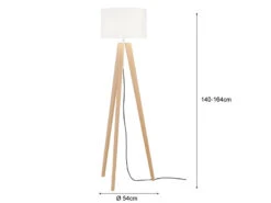 Fischer & Honsel Stehleuchte SHINE WOOD Mit Dreibein Holzfuß & Leinenschirm Weiß, Höhe 140-164cm 12 Fischer & Honsel Stehleuchte SHINE WOOD Mit Dreibein Holzfuß & Leinenschirm Weiß, Höhe 140-164cm -Licht Welt Geschaft stehleuchte shine wood mit dreibein holzfuss leine 13