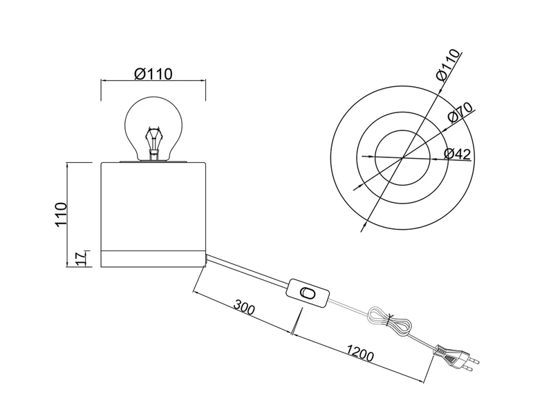 Reality Leuchten Tischleuchte JUDY Samt Blau/Messing Retro Style - Ø 11cm, Höhe 11cm 8 Reality Leuchten Tischleuchte JUDY Samt Blau/Messing Retro Style - Ø 11cm, Höhe 11cm – Bild 8