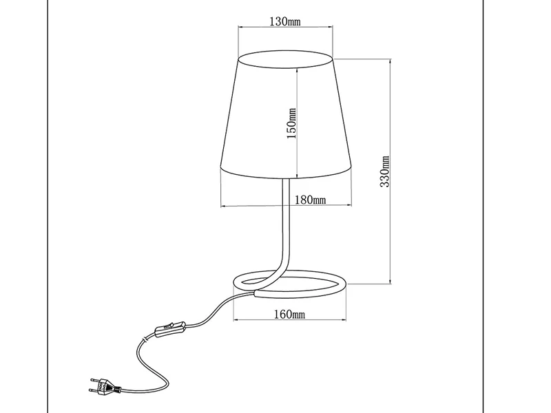 Reality Leuchten Tischleuchten 2er SET TWIN Silber Matt Stoffschirm Grau Ø18cm Höhe 33cm 6 Reality Leuchten Tischleuchten 2er SET TWIN Silber Matt Stoffschirm Grau Ø18cm Höhe 33cm – Bild 6