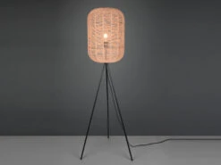 Trio Leuchten Tripod Stehlampe RUNA Korbleuchte Mit Sisal Geflecht Lampenschirm 35cm -Licht Welt Geschaft tripod stehlampe runa korbleuchte mit sisal geflec 2