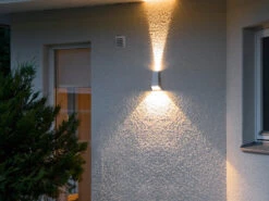 Konstsmide Up/Down Außenwandleuchte IMOLA, 6 Watt High-Power-LEDs, IP54 -Licht Welt Geschaft up down aussenwandleuchte imola 6 watt high power 1 2