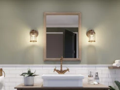 KICHLER Wandlaterne ASHLAND BAY In Messing Für Badezimmer & Wohnraum, Höhe 21cm 18 KICHLER Wandlaterne ASHLAND BAY In Messing Für Badezimmer & Wohnraum, Höhe 21cm -Licht Welt Geschaft wandlaterne ashland bay in messing fuer badezimmer 4