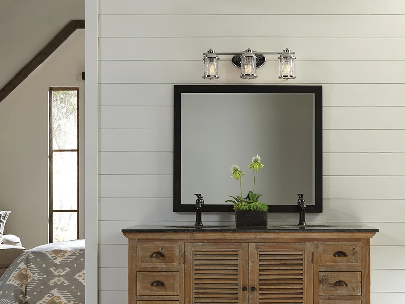 KICHLER Wandleuchte ASHLAND BAY In Chrom Für Badezimmer & Wohnraum, Breite 61cm 7 KICHLER Wandleuchte ASHLAND BAY In Chrom Für Badezimmer & Wohnraum, Breite 61cm – Bild 7