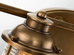 KICHLER Wandleuchte ASHLAND BAY In Messing Für Badezimmer & Wohnraum, Breite 86cm -Licht Welt Geschaft wandleuchte ashland bay in messing fuer badezimmer 29