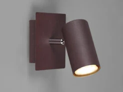 Trio Leuchten Wandleuchte MARLEY Aus Rostfarbigem Metall Mit Schwenkbarem Spot, GU10-Sockel -Licht Welt Geschaft wandleuchte marley aus rostfarbigem metall mit sch 3