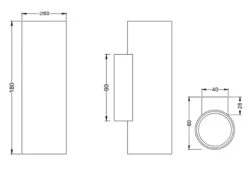Trio Leuchten Wandleuchte MARLEY Up And Down Höhe 18 Cm Metall Weiß -Licht Welt Geschaft wandleuchte marley up and down hoehe 18 cm metall 1 12