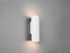 Trio Leuchten Wandleuchte MARLEY Up And Down Höhe 18 Cm Metall Weiß