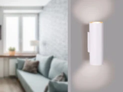 Trio Leuchten Wandleuchte MARLEY Up And Down Höhe 18 Cm Metall Weiß -Licht Welt Geschaft wandleuchte marley up and down hoehe 18 cm metall 1 9