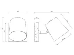 Trio Leuchten Wandstrahler BELL 1 Flammig Silber Antik & Gold Mit Holz Im Industrial Style 14 Trio Leuchten Wandstrahler BELL 1 Flammig Silber Antik & Gold Mit Holz Im Industrial Style -Licht Welt Geschaft wandstrahler bell 1 flammig silber antik gold mit 1 6